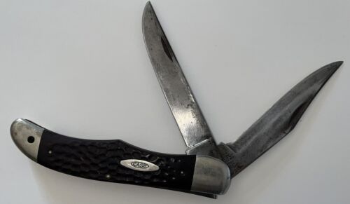 CASE XX Knife Jigged Handle 2 Blades Vintage 1965-1969
