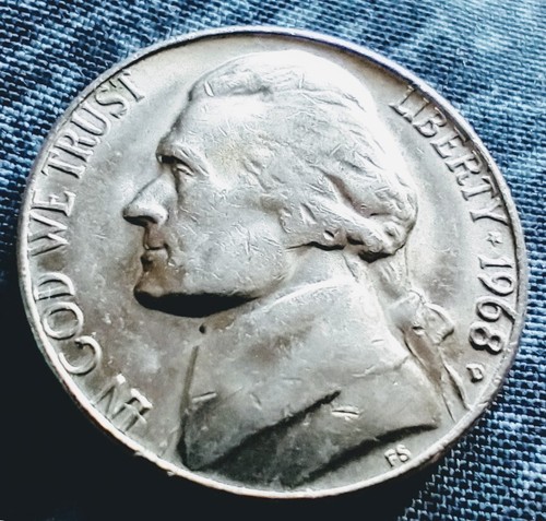 1968-D Jefferson 5c Liberty Nickel-RPM/DDO/DCAM - Picture 4 of 6