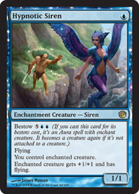 Hypnotic Siren x1 NM Magic the Gathering 1x Journey into Nyx mtg card