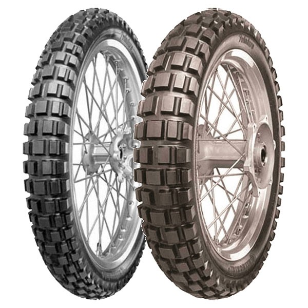 TYRE PAIR CONTINENTAL 3.00-21 51S + 150/70-18 70Q TKC80 M+S