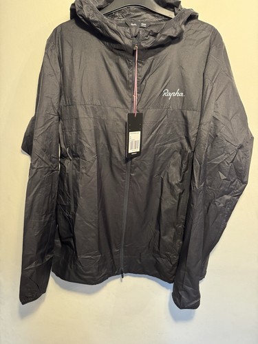 RAPHA MEN'S EXPLORE LIGHTWEIGHT JACKET Black Size M - Picture 15 of 24