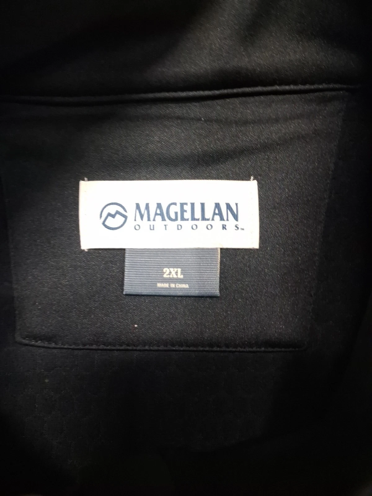 Magellans Travel Gear Vest Men XXL Beige Full Zip Pockets Outdoor Hiking Fishing image 5
