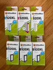 New 6 X 920XL 920 XL Ink Cartridge For HP OfficeJet 6000 6500 6500a 7000 7500a
