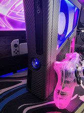 Xbox 360 custom  250GB  w/ custom Clear Controller