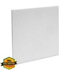 FloraCraft SmoothF M Sheet Foam Board 0.6"x11.8"x11.8" White