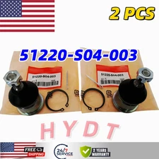 2PCS 51220-S04-003 Front Lower Ball Joint  For Honda 92-00 Civic 97-01 CR-V NEW