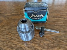 Jacobs Plain Bearing Chuck and Key NOS