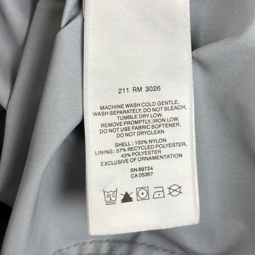 Giacca Columbia uomo XL grigio marrone impacchettabile full zip cappuccio giacca a vento outdoor - Foto 11 di 16
