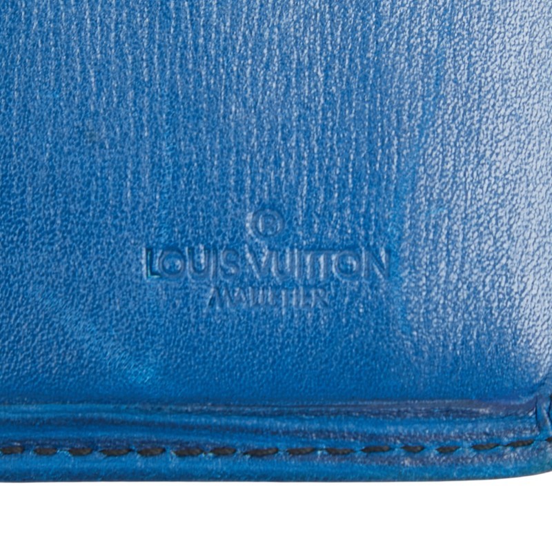 LOUIS VUITTON Epi Porte Billets 6Cartes Crédit Bifold Wallet M63315【Used】 thumbnail 7