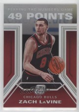 2019-20 Panini Contenders Optic Playing the Numbers Game Zach LaVine #8 z8j