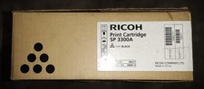 Genuine Ricoh 406217 SP 3300A Black Toner Cartridge Ricoh/Lanier/Savin Aficio SP