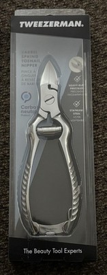 Tweezerman Barrel Spring Toenail Nipper Heavy Blade Stainless Steel 5060-R Italy
