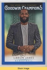 2021 Upper Deck Goodwin Champions Royal Blue LeBron James #50 READ 7yx