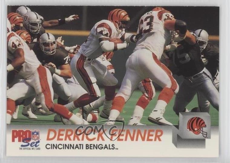 1992 Pro Set Derrick Fenner #457 m5x
