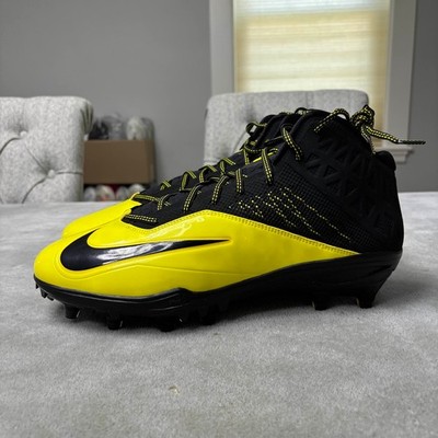 Nike Zoom Code Elite 3/4 TD Football Cleats Men's Size 12.5 Oregon Ducks Sample