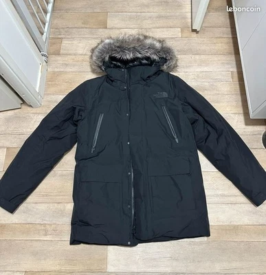 Parka manteau veste the north face full black homme Taille S - Photo 1/4