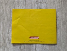 Dr. Mario NES Nintendo Authentic Box Minty Condition & Manual Only - No Game