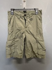 Boy Scouts Of America Olive Green Uniform Cargo Shorts Size Youth Large