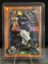 JOSH NAYLOR 2025 TOPPS CHROME UPDATE SAPPHIRE ORANGE /25🔥