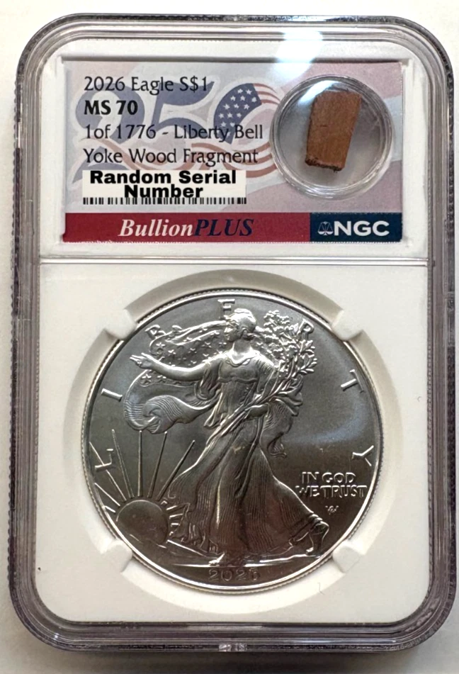 American Eagle NGC Certified MS 70 Silver Bullion Coins for sale