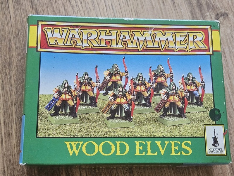 Game Workshop Warhammer Wood Elves Fantasy Miniatures