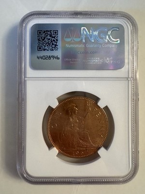 1967 G. Britain Penny Queen Elizabeth II NGC Certified | eBay