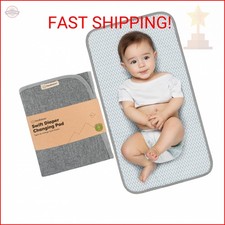 KeaBabies Portable Diaper Changing Pad, Easy Wipe Clean - Foldable Waterproof Ba