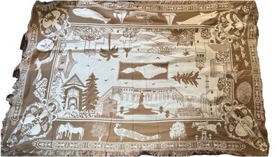 Palos Verdes Peninsula Afghan Blanket Nantucket Crossing Wayfarers Chapel RPV