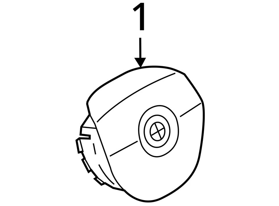 Airbag volante delantero izquierdo bmw m3 f80 2018 fabricante de equipos originales Foto 4 de 4
