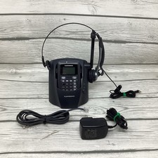 Plantronics CT14 Cordless Headset Phone With Base Station AC Adapter