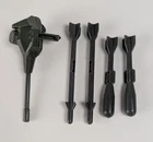 1983 Hasbro Gi Joe Dragonfly Helicopter Missile Parts Lot Vintage #2