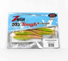 Zman Soft Käder Jerk ShadZ Scented 7" 4/Pack Electric Chicken (2154)