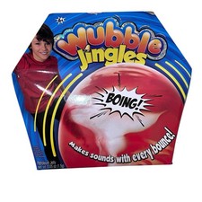 Wubble Jingles BOING Inflatable 30" Bubble Ball New Box Has Some Wear