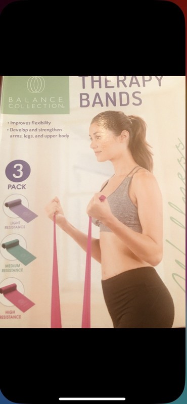 THERAPY BANDS 3 PACK NEW STRETCH