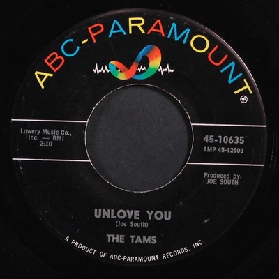 TAMS: unlove you / what do you do ABC 7'' Single 45 RPM