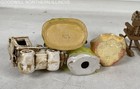Vintage Figurine Lot - Train / Dancers / Man in Rocking Chair / Enesco Beaver — photo 7