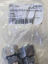 Bosch Hydraulik KOVO L15/L15 Metric Hydraulic Fitting 15L Swivel Union 2 Pack