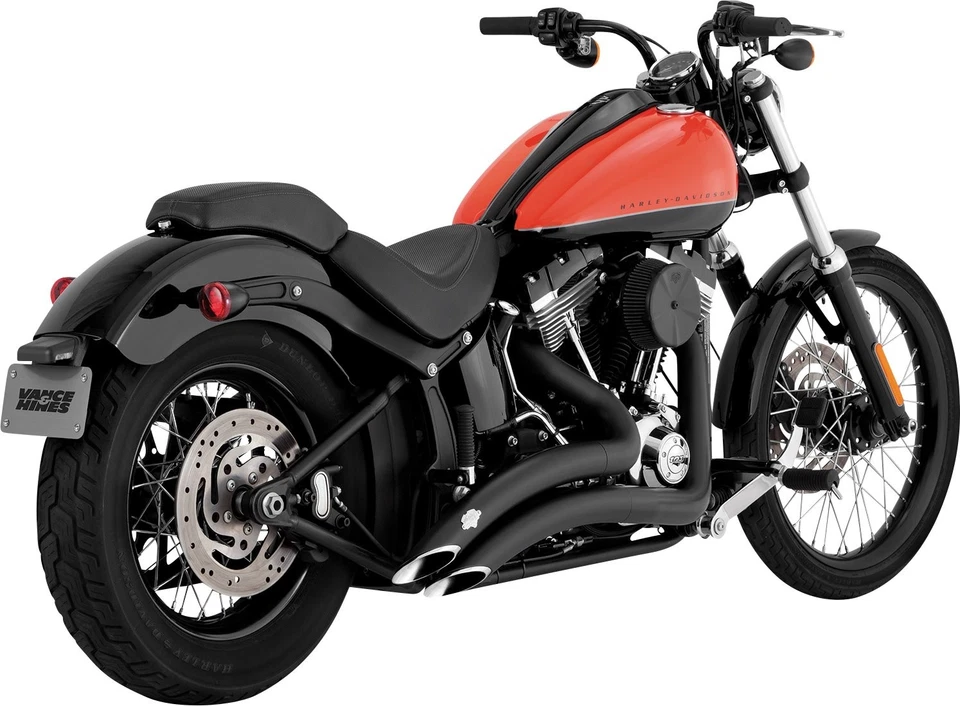 Vance & Hines Black Big Radius 2-into-2 Exhaust System (46369) Foto 2 de 3