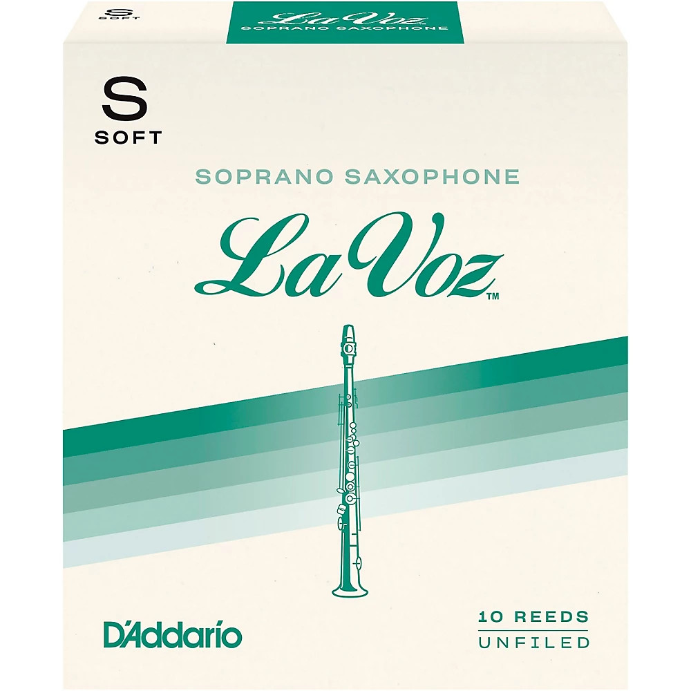 La Voz Soprano Saxophone Reeds Soft Box of 10 4990₽