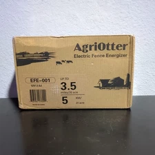 Electric Fence Energizer 20 Acre 2 in 1 Powered by Battery or AC Outlet 10000...