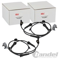 2X Nty ABS-SENSOR Raddrehzahl Hinten Beidseitig Passend FüR Nissan Murano