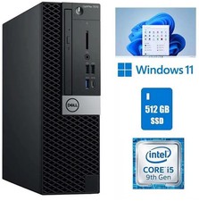 Dell OptiPlex 7070 SSF Desktop Core i5 16GB RAM 512GB SSD W11 Pro i5-9500