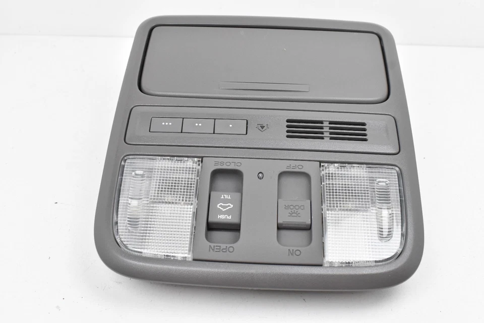 Honda Pilot 2009-2015 consola aérea cúpula gris mapa luz lámpara OEM Foto 3 de 4