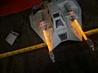 VINTAGE KENNER STAR WARS  1980 WORKING ELECTRONIC REBEL SNOW SPEEDER COMPLETE