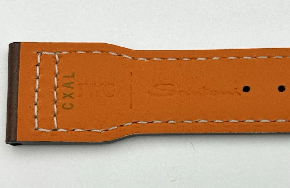 IWC Santoni Armband Braun Leder für Pilot / Chrono - IWE06178 - Neu & OVP- 21/18 - Bild 4 von 4