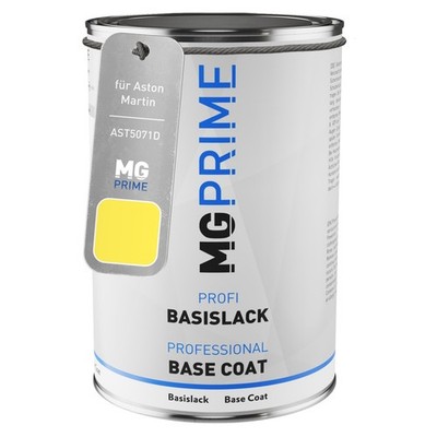Autolack Dose spritzfertig für Aston Martin AST5071D Nugget Yellow 1,0L