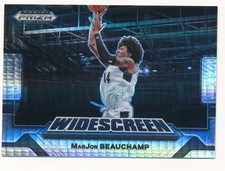 MARJON BEAUCHAMP 2022 PANINI PRIZM WIDESCREEN SILVER HYPER #WS-MB MINT