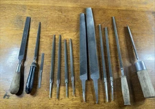 Vintage Nicholson Mixed Lot Machinist File Lot Of 13