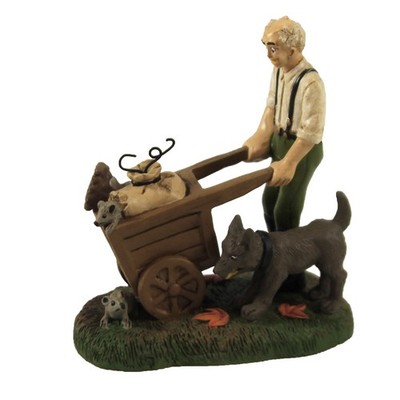 Department 56 Accessory Rat-Catcher Resin Halloween Snow Village 6007276