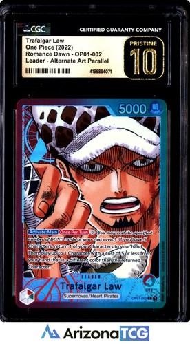 Trafalgar Law (Parallel) graded CGC 10 for sale on eBay
